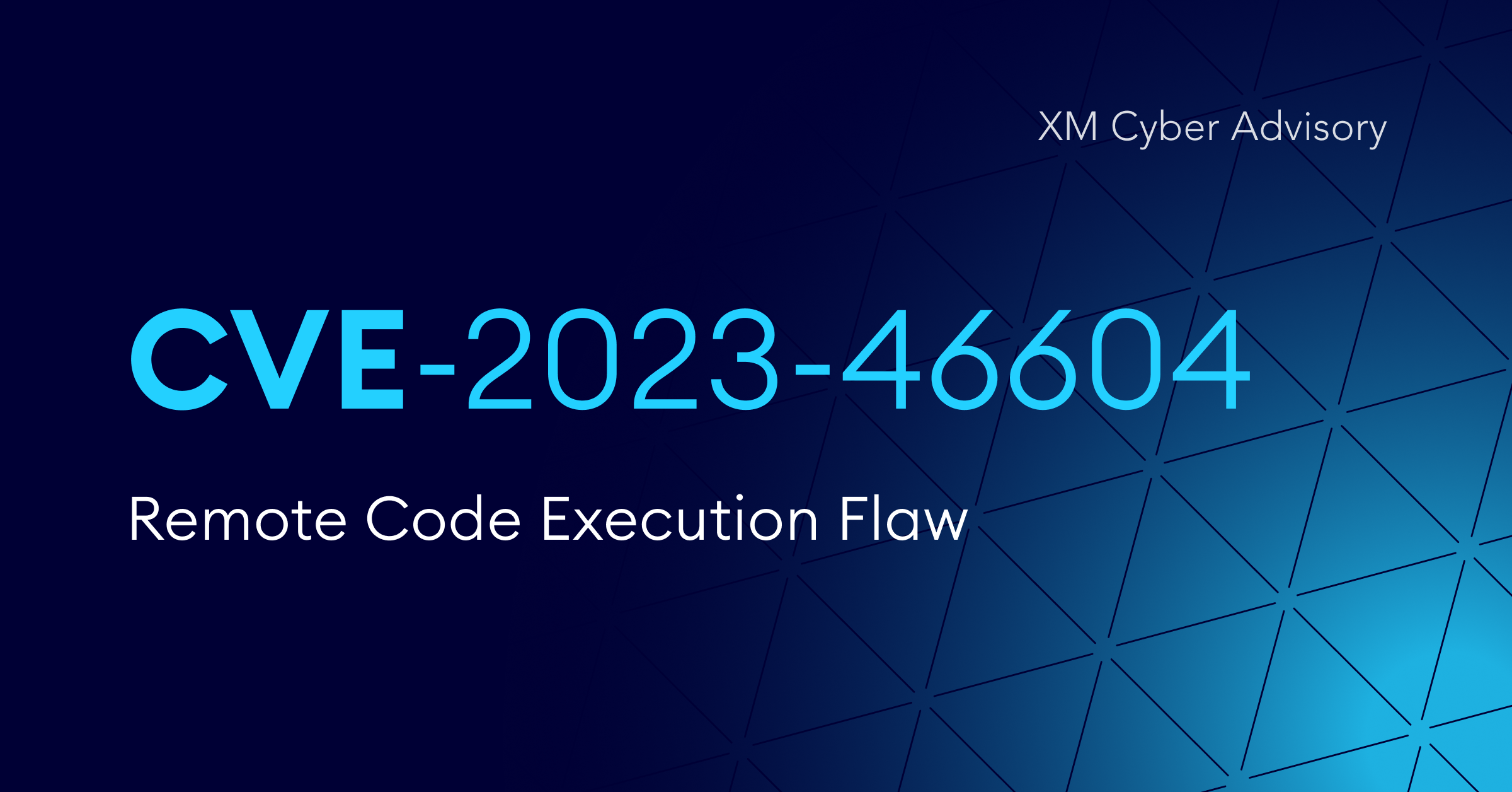 CVE202346604 Remote Code Execution (RCE) Flaw in Apache ActiveMQ