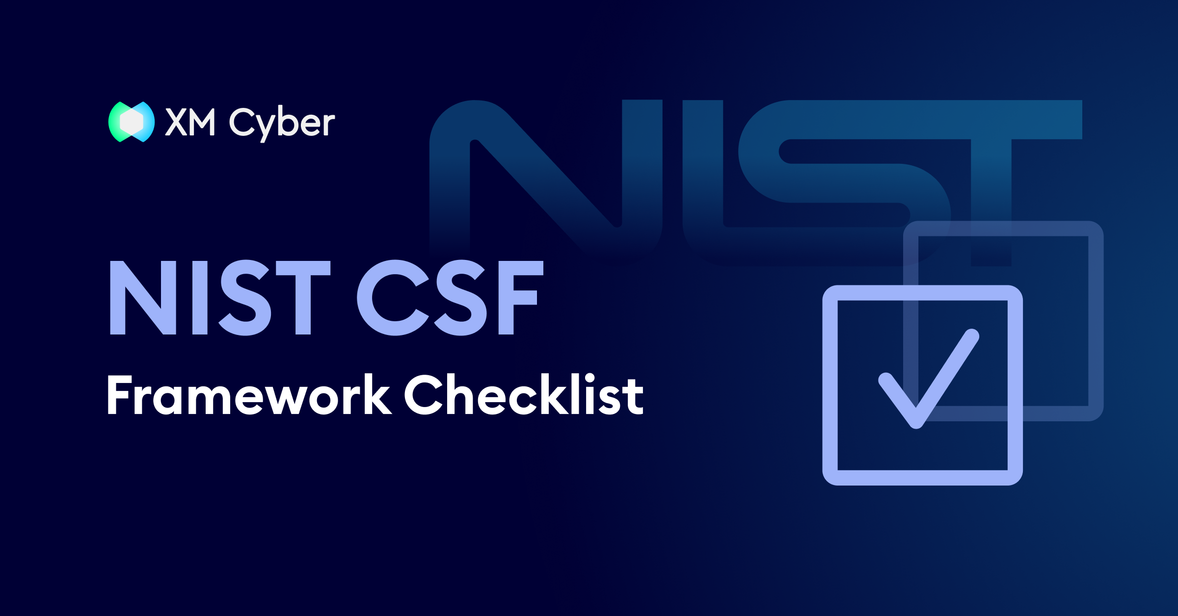 NIST Cybersecurity Framework (CSF) Checklist